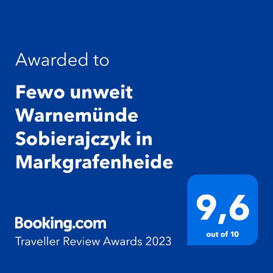 Fewo Unweit Warnemuende Sobierajczyk In Markgrafenheide Rostock Exterior photo